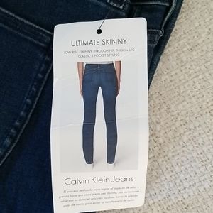 Ultimate skinny Calvin Klein jeans